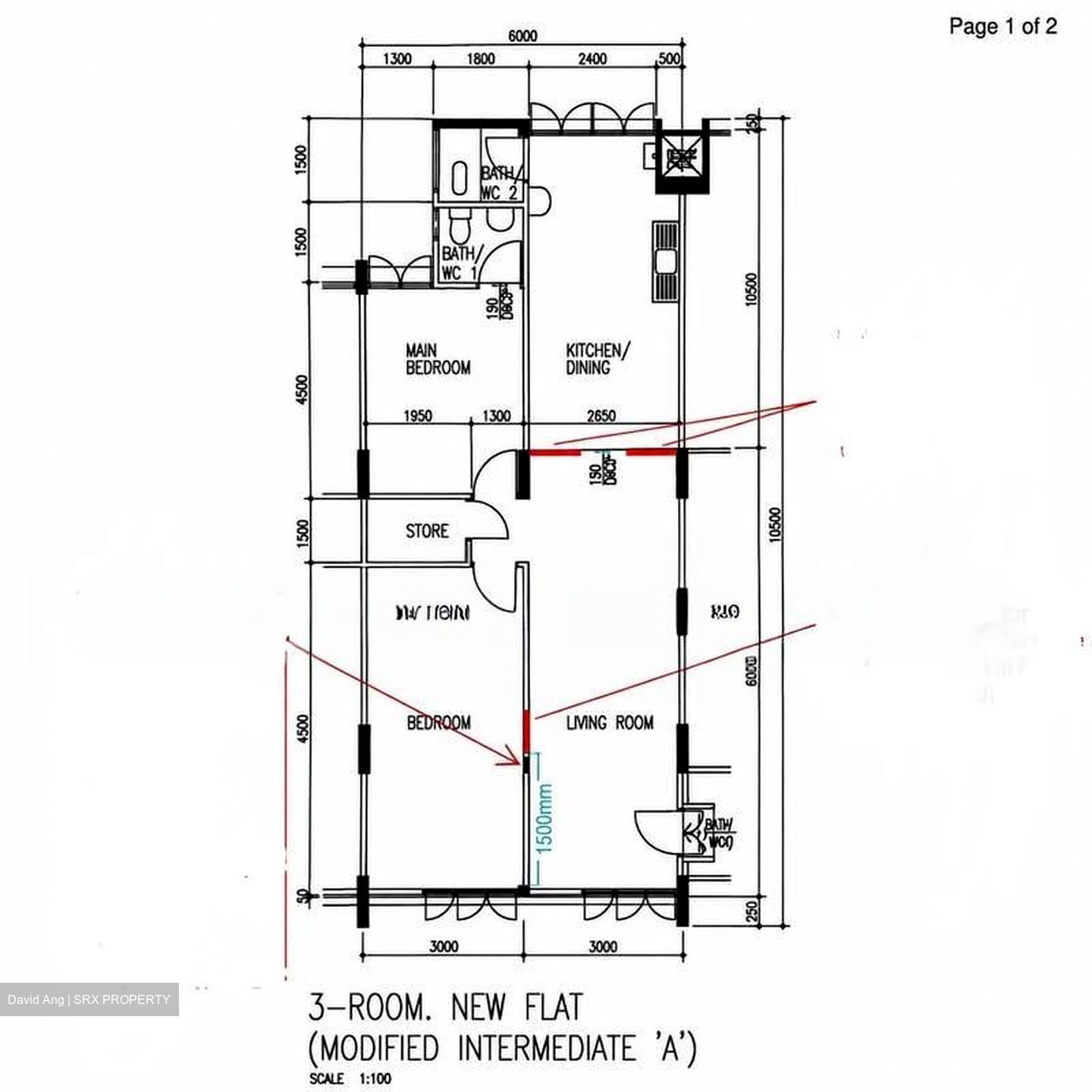 Blk 181 KEBUN BARU LINK 2 (Ang Mo Kio), HDB 3 Rooms #606524211